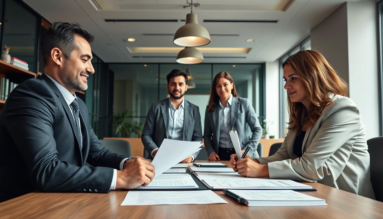 Real estate ownership transfer documents and closing confirmation