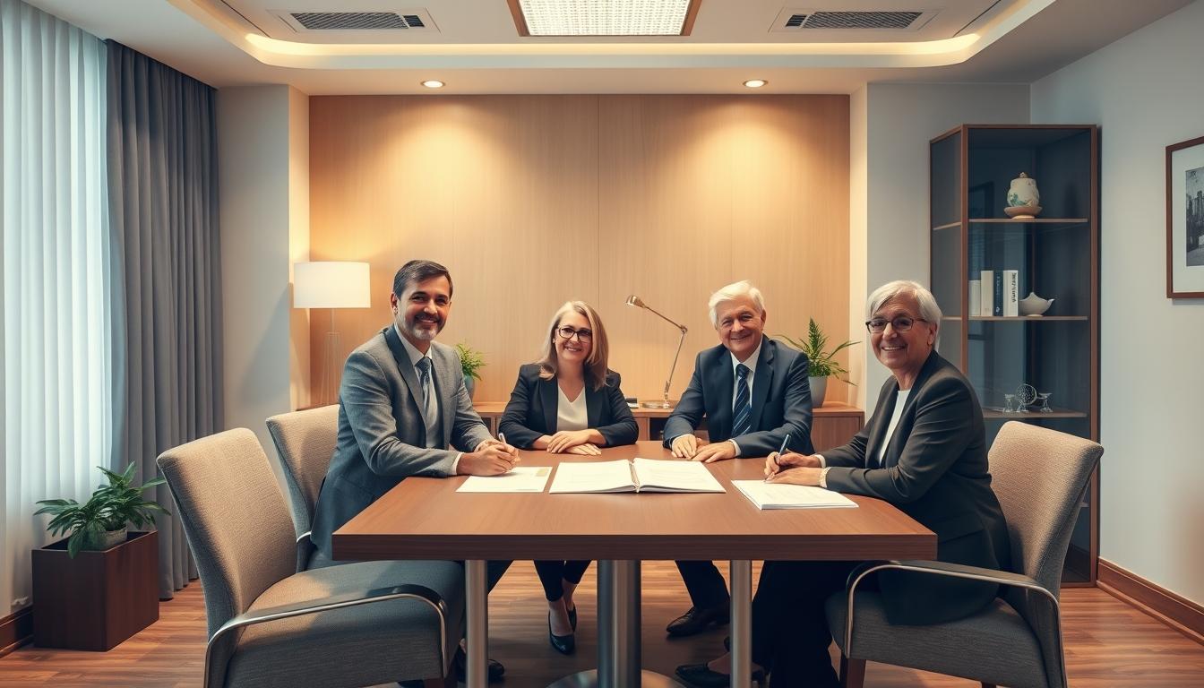 Property transfer support and coordination